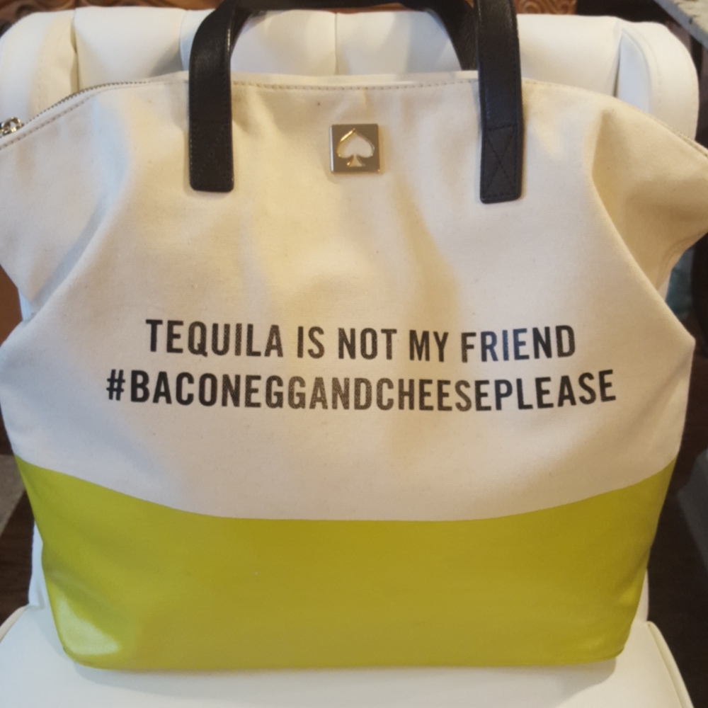 Kate Spade Tequila Tote Call to Action